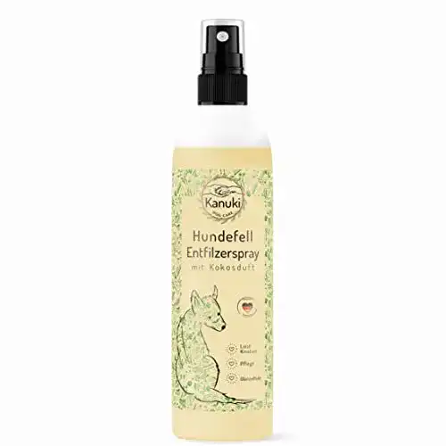 Entfilzungsspray für Hunde mit Kokosduft – Kanuki 200ml