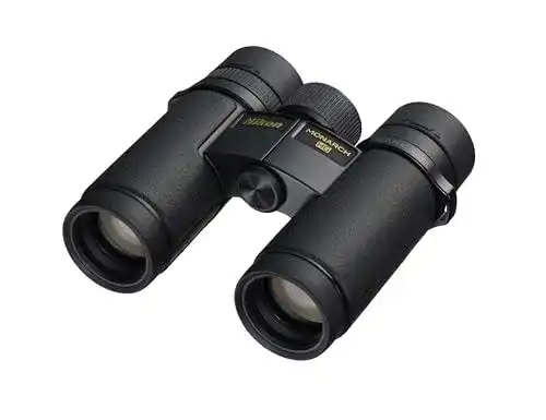Nikon Monarch HG 10×30 Fernglas, Schwarz, MONAHG10X30