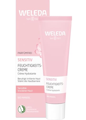 Naturkosmetik Gesichtscreme Weleda Bio Mandel Sensitiv für trockene Haut