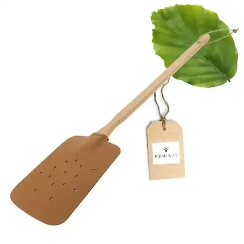 Fliegenklatsche Hofmeister Holzwaren aus Buchenholz