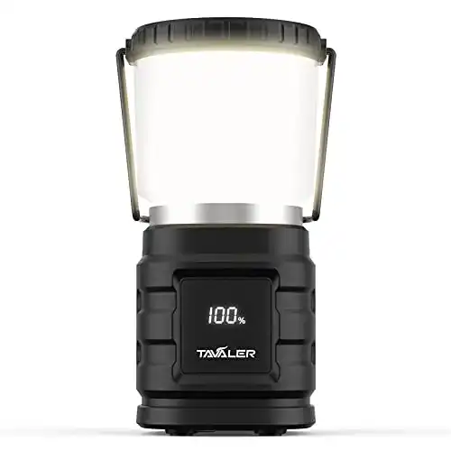 Akku-Lampe Tavaler Campinglaterne mit 8000 mAh und USB-C Aufladung