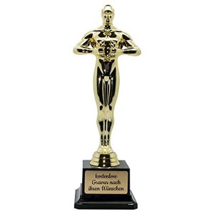 Oscar-Statue Deitert Siegerfigur mit individueller Gravur