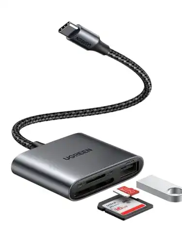 UGREEN USB C Kartenlesegerät mit 104 MB/s für Type C