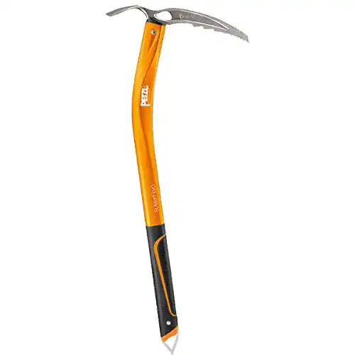Eispickel Petzl Summit EVO für Erwachsene, 59 cm, Orange, U14B