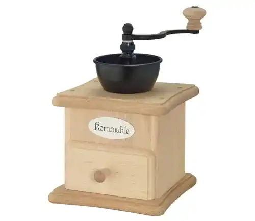 Getreidemühle Zassenhaus 0000042009 aus Buche mit präzisem Mahlwerk
