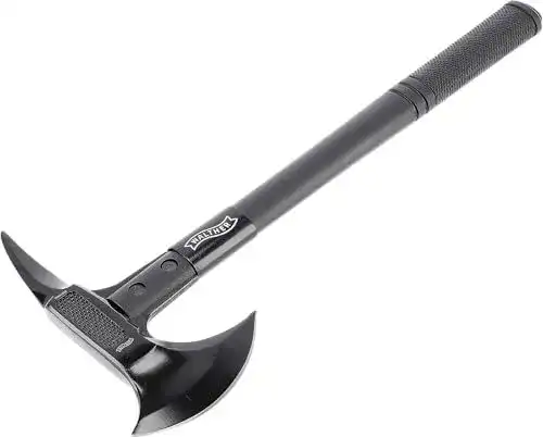 Tomahawk Walther Axt Tactical aus 420 Stahl, feststehendes Messer