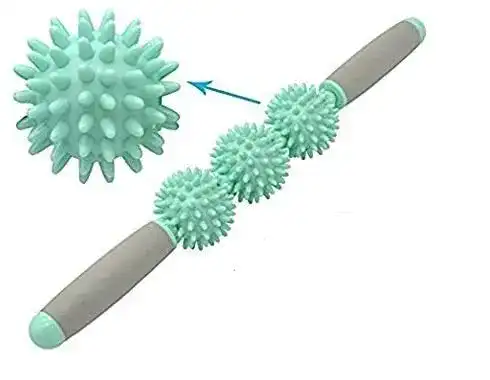 VLFit Muskel Massage Roller Stick mit Druckpunkte und Spikes