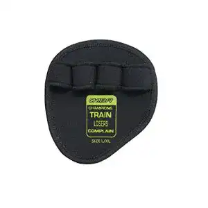 Grip-Pads Chiba Erwachsene Motivation in Schwarz für Training und Fitness