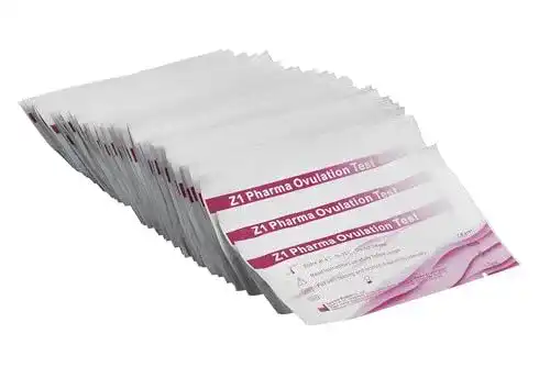 Ovulationstest Z1 Pharma 50 Stück mit 10 mIU/ml Empfindlichkeit