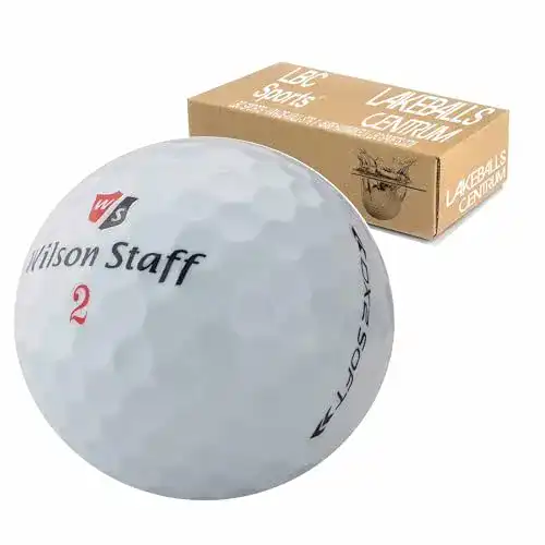 Wilson DX2 Duo Soft Golfbälle – 50 Stück von LBC-Sports