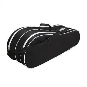 Tennistasche Wilson Advantage II für sechs Schläger, Schwarz, 65 Liter