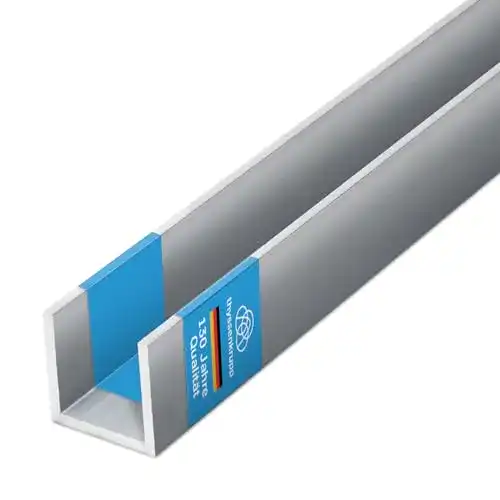Alu-U-Profile von thyssenkrupp Aluminium U-Profil gepresst