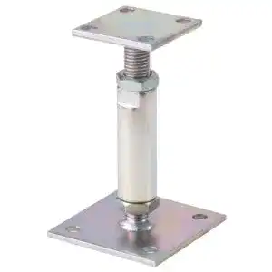 Verstellbarer Pfostenträger Alberts 212391 für flexible Anwendung