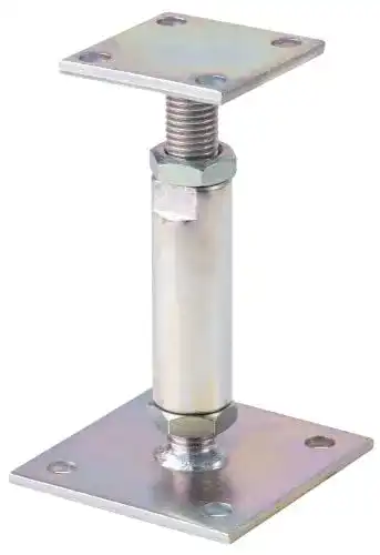 Verstellbarer Pfostenträger Alberts 212391 für flexible Anwendung