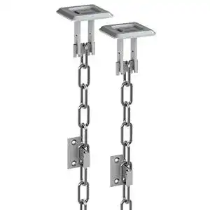 Gitterrostsicherung Basi 1620-0070 in Silber