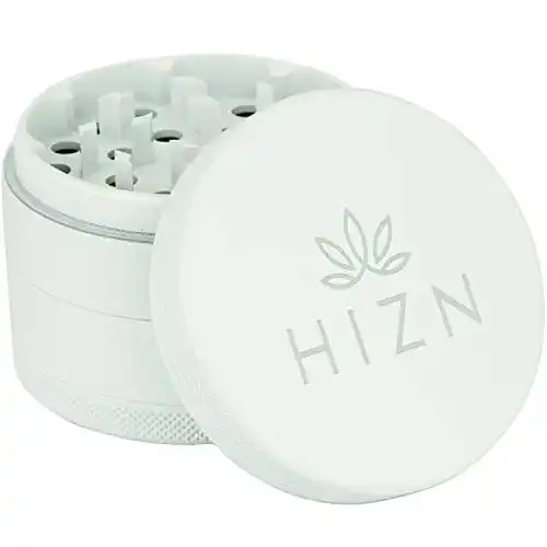 Keramik Grinder Hizn 4-teilig Ø 63mm Kräutermühle mit Nanokeramik-Beschichtung