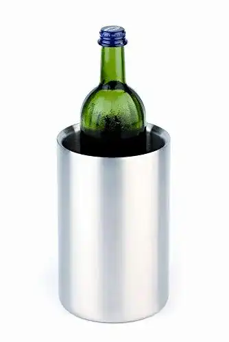 Weinkühler APS Flaschenkühler seidenmatt poliert für 0,7-1,5 Liter-Flaschen