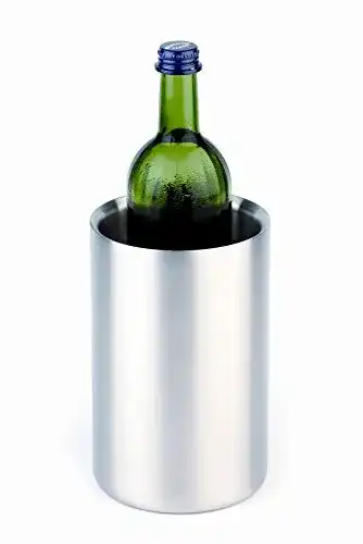 Weinkühler APS Flaschenkühler seidenmatt poliert für 0,7-1,5 Liter-Flaschen