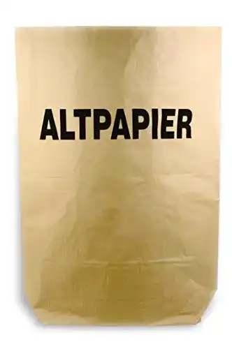 Biomülltüten Hypafol Bio Papier Müllbeutel 50 Stück – abbaubare Lösung