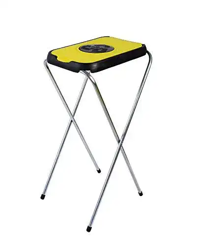 Müllsackständer BigDean SwingFix Gelb für 120L Müllbeutel