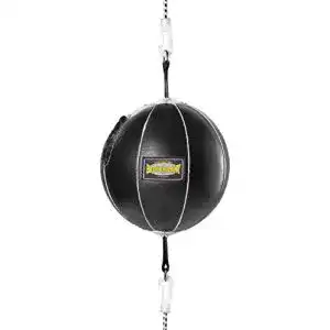 Doppelendball Bad Company aus Leder mit elastischen Spanngurten