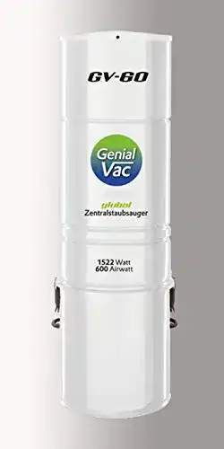 Zentralstaubsauger GV60 für Wäscheschacht-Systeme