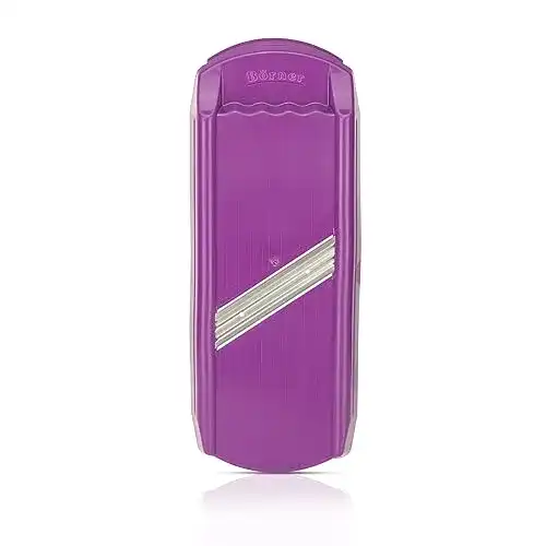 Börner Gemüsehobel DesignLine – Scheibenschneider in Violett