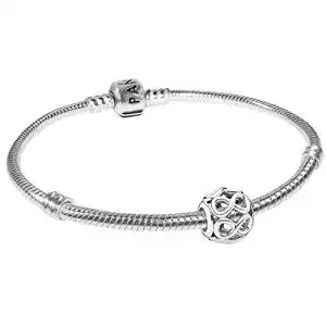 Pandora Armband Set 590702-19cm aus Sterling Silber