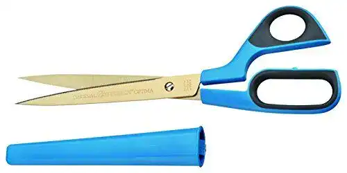 Tapezierschere Storch Optima Plus Goldcut mit gezahnter Klinge