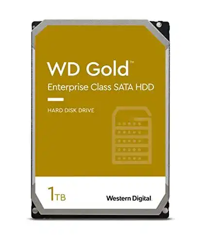 1TB HDD von Western Digital Gold 3,5 Zoll 1000 GB SATA III