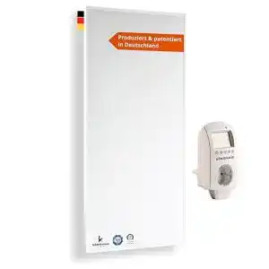 Infrarotheizung 1000 Watt Könighaus mit Thermostat und TÜV SÜD