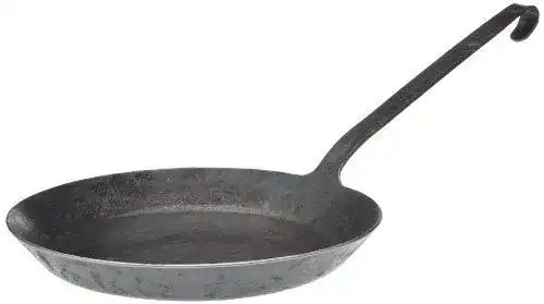 Waidlerpfanne Turk 65532 aus Eisen, handgeschmiedet, 32 cm