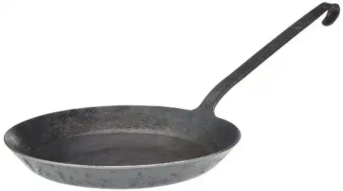 Waidlerpfanne Turk 65532 aus Eisen, handgeschmiedet, 32 cm