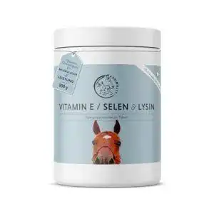Selen für Pferde mit Vitamin E und Lysin Pulver zur Unterstützung der Muskulatur