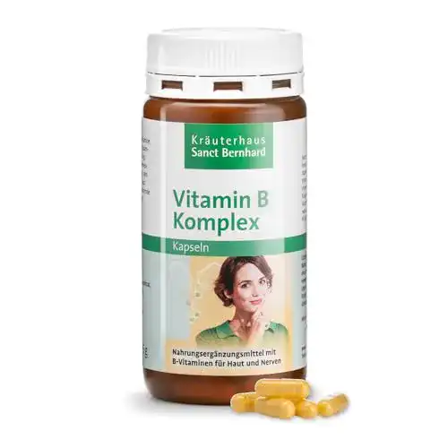 Vitamin B Komplex Kapseln mit Niacin von Kräuterhaus Sanct Bernhard