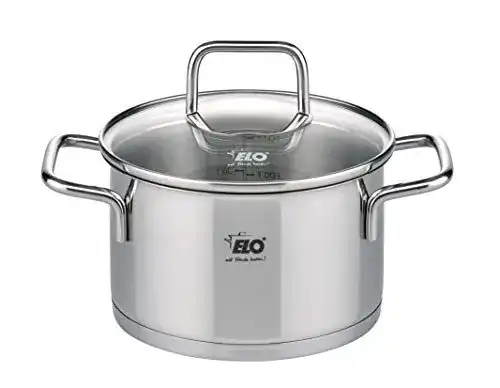 Elo Simmertopf 72416, 16 cm Hochwertiger Kochtopf für die Küche