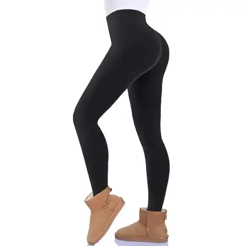 Gefütterte Leggings FuelMeFoot Thermo Leggings für Damen