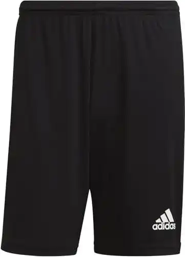Adidas Herren Squadra 21 Shorts in Schwarz/Weiß, Größe S