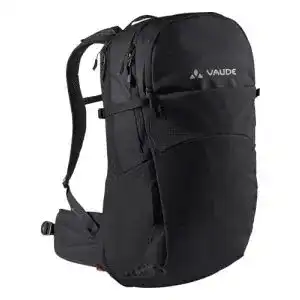 VAUDE Wanderrucksack Wizard mit Netzrücken in Schwarz