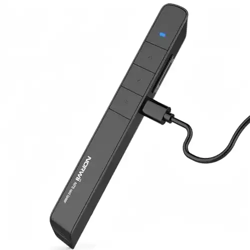 Presenter Norwii N75 Wireless mit grünem Licht und 330 Fuß Reichweite