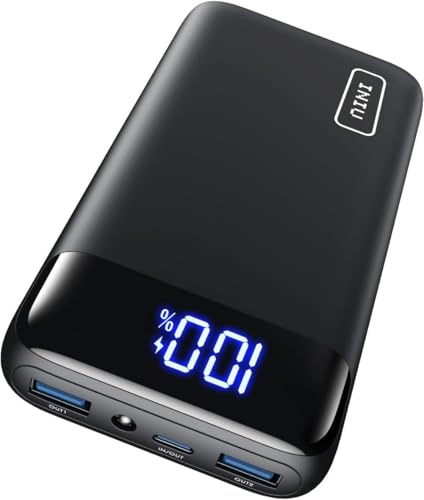 INIU Power Bank 20000mAh 22,5W mit USB-C und LED Display