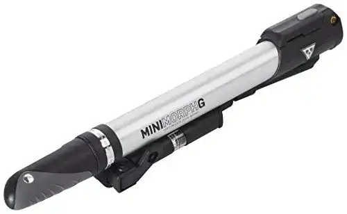 Topeak Mini Morph Luftpumpe mit Manometer Standpumpe für Fahrräder