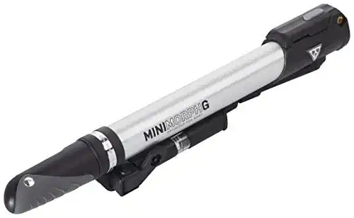 Topeak Mini Morph Luftpumpe mit Manometer Standpumpe für Fahrräder