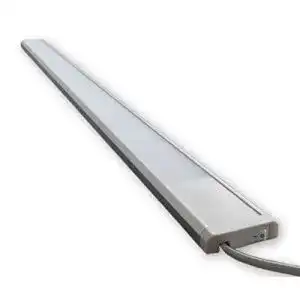 LED Lichtleiste 230V 15W 90 cm warm weiß mit Schalter und Netzstecker