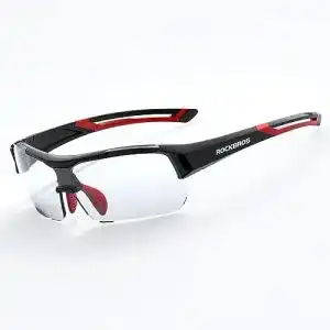 Rockbros Radbrille mit photochromatischen Linsen und UV-Schutz