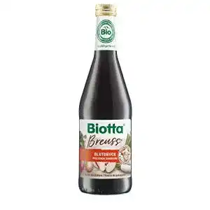 Biotta Breuss Blutdruck Bio Saft 500 ml Unterstützung für das Herz-Kreislauf-System