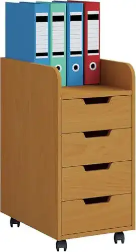 Rollcontainer VCM Beistellcontainer mit Rollen für Büro