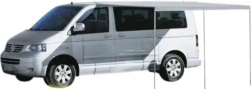 Berger Sonnenvordach für Wohnwagen und Bus Markise für Camping