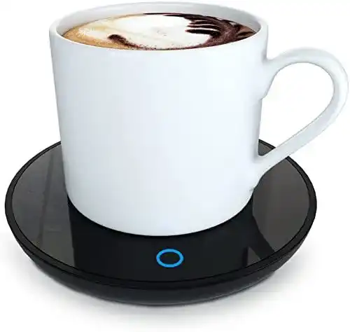 Tassenwärmer Garmee Elektrischer Kaffeewärmer mit 2 Temperatureinstellungen