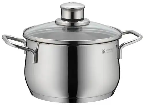 WMF Diadem Plus Kochtopf 16 cm mit Glasdeckel, geeignet für Induktion